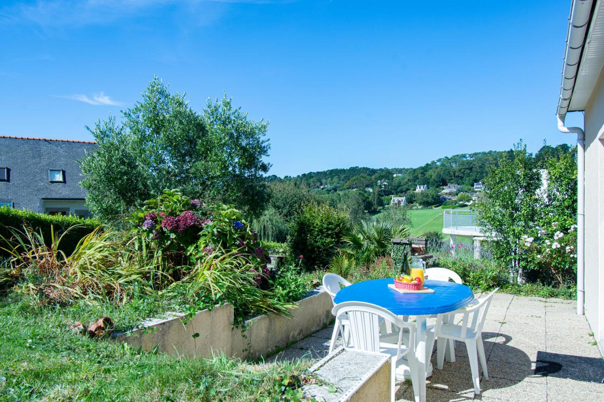 Goul Ar Roz I Terrasse Sud & Vue Mer Telgruc-sur-Mer ภายนอก รูปภาพ