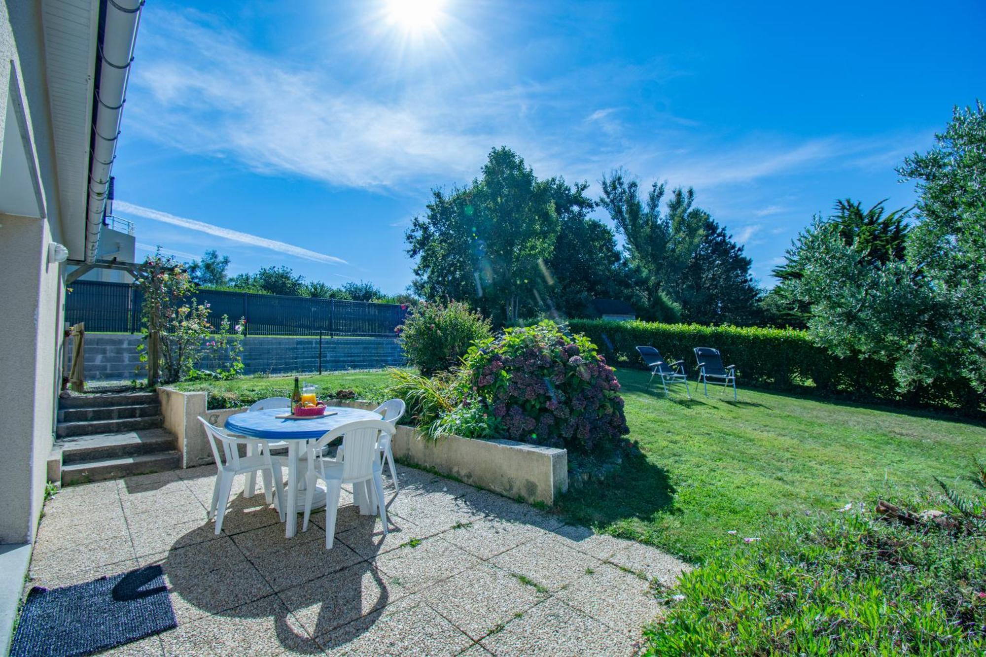 Goul Ar Roz I Terrasse Sud & Vue Mer Telgruc-sur-Mer ภายนอก รูปภาพ